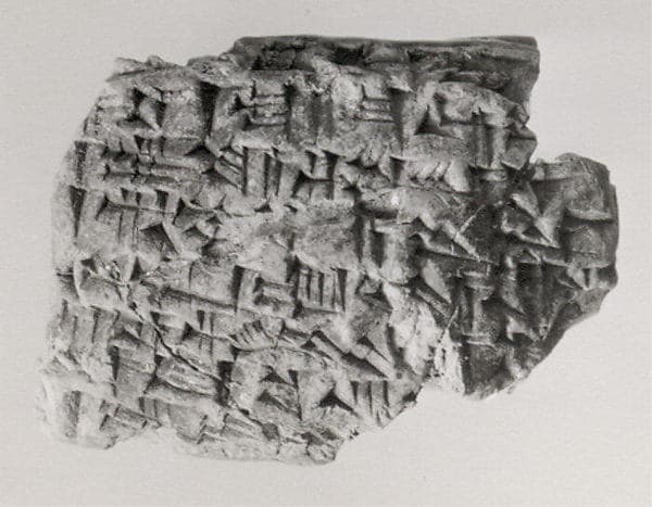 Cuneiform tablet: quittance (?), Esagilaya archive