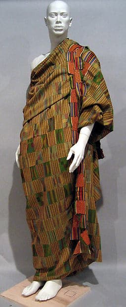 Man's kente (prestige cloth), by Asante-Akan artist