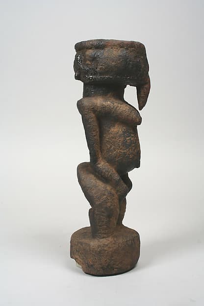 Figure: Female, by Dogon or Tellem blacksmith (?)