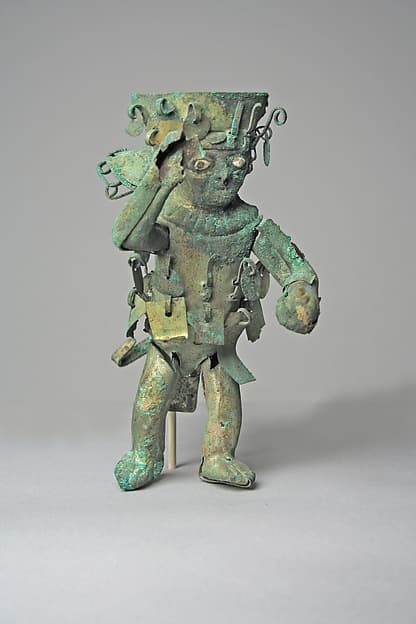 Warrior figure, by Moche artist(s)