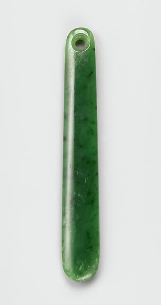 Kuru (Ear Ornament or Pendant), by Māori artist