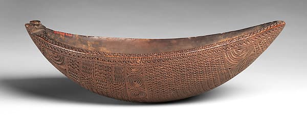 Bowl, by Mā'ohi artist
