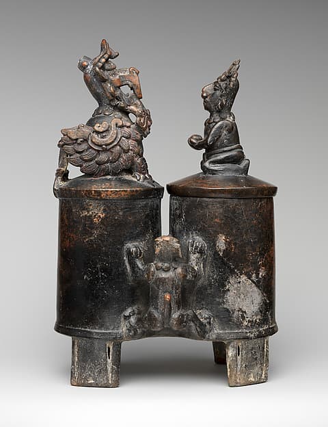 Whistling vessel, by Maya artist(s)