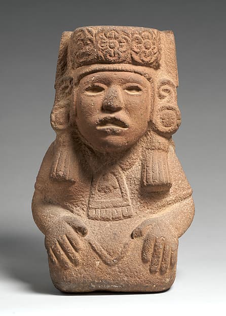 Fertility goddess with floral band, by Mexica artist(s)