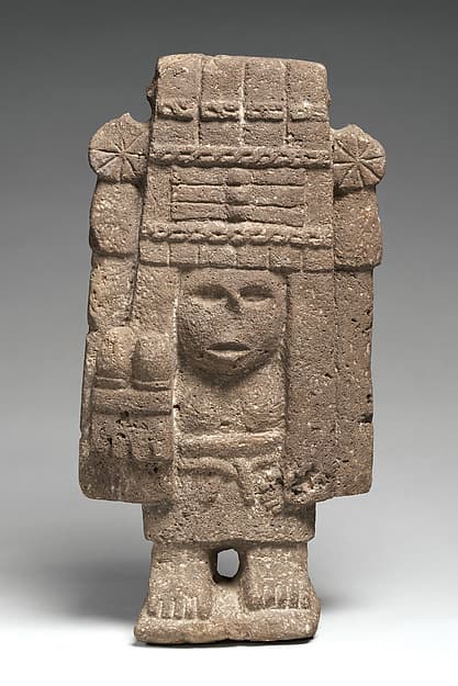 Chicomecoatl goddess, by Mexica artist(s)