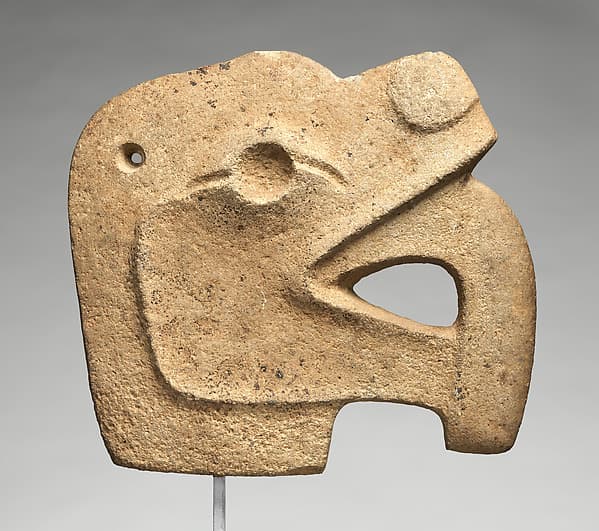 Feline head hacha, by Southern Mesoamerican artist(s)