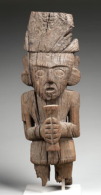 Standing male figure, by Chimú artist(s)