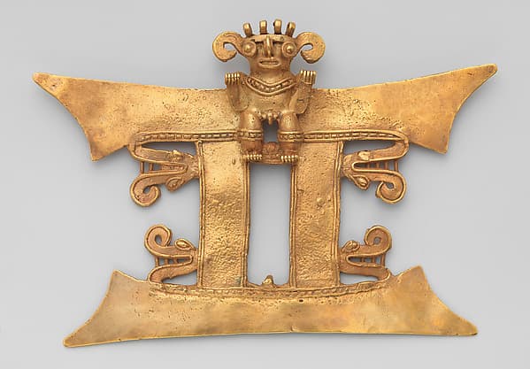 Figure pendant, by Greater Chiriquí artist