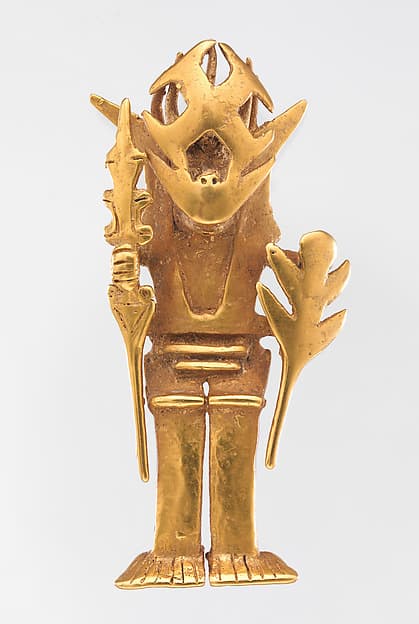 Masked Figure Pendant