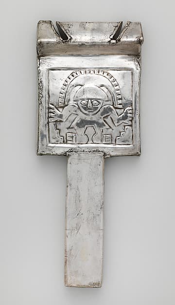 Miniature mirror, by Chimú or Chancay artist(s)