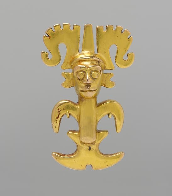 Stylized Figure Pendant