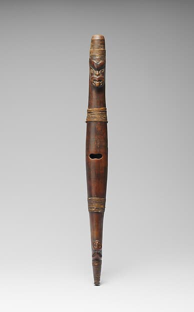 Flute (Putorino), by Māori artist