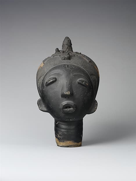 Female ntiri (memorial head), by Akan artist