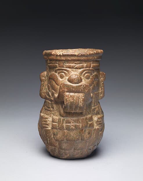 Storm God vessel, by Teotihuacan artist(s)