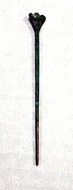 Hammered Copper Pin (tupu)