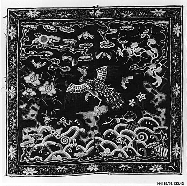 Rank Badge with Peacock