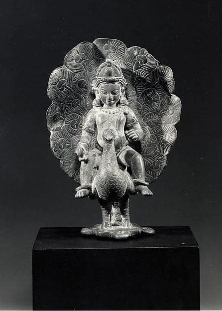 Kumara Riding a Peacock