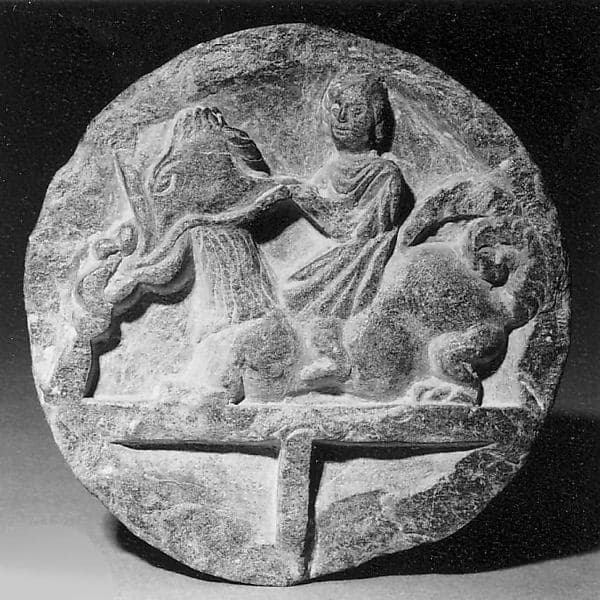 Dish with Sea Monster Bearing a Female