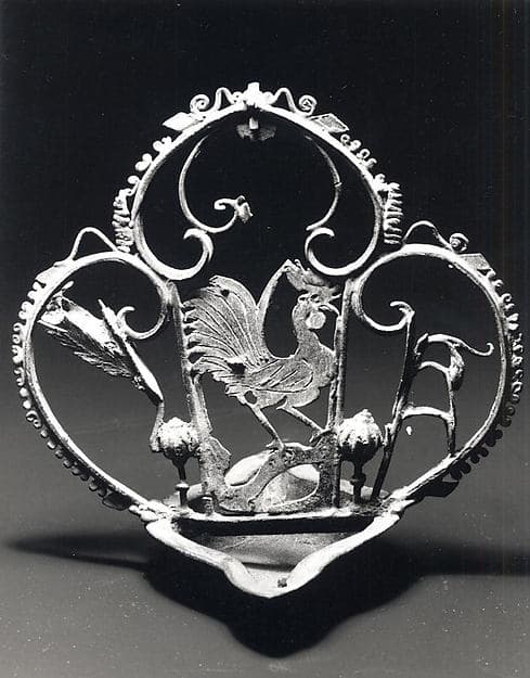 Oil Lamp with Cock