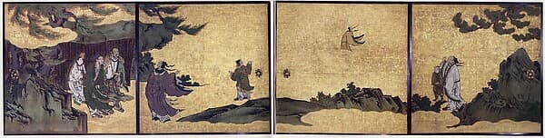 The Daoist Immortal Liezi, by Kano School