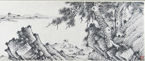 Enjoying the Pines, by Shen Zhou