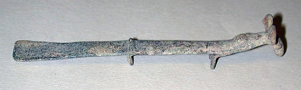 Lime Spatula with Animal Head