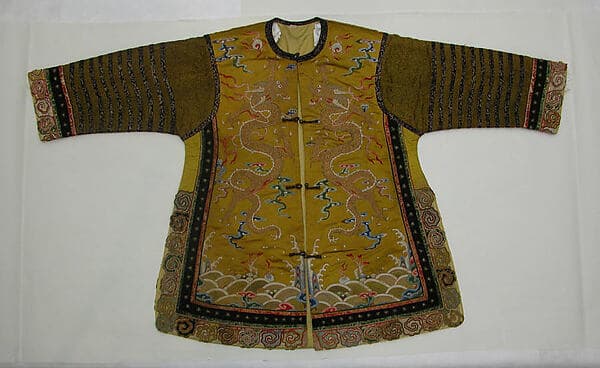 Theatrical warrior’s jacket with dragons