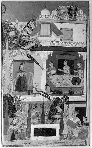 Kakubha Ragini: Page from a Dispersed Ragamala Series (Garland of Musical Modes)