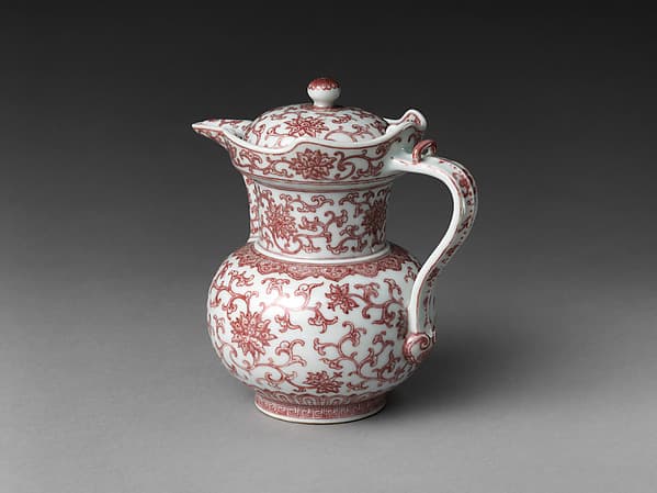 Ewer in Shape of Tibetan Monk’s Cap