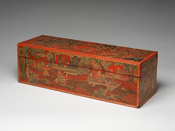 Box with boys at play