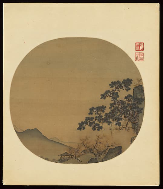 Early spring landscape, by Unidentified artist