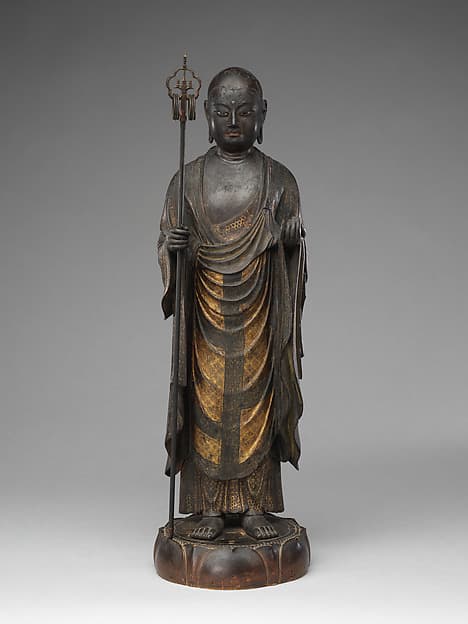 Jizō, Bodhisattva of the Earth Store (Kshitigarbha), by Kaikei