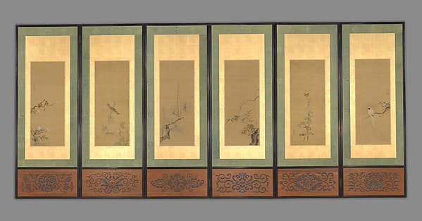 Birds and Flowers, by Kano Tan'yū