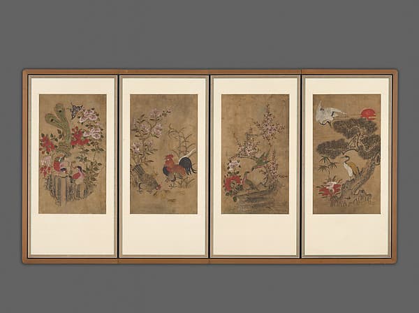 Birds and Flowers, by Unidentified artist