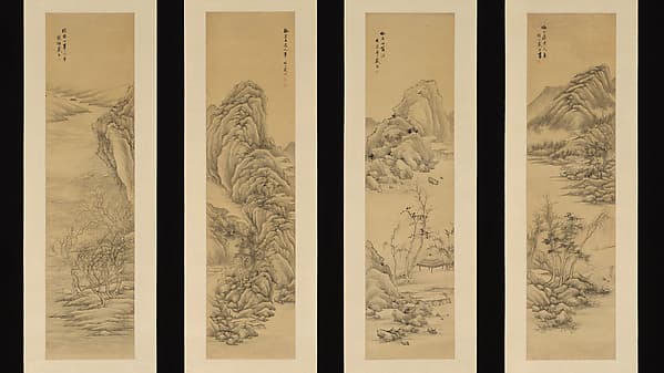 Landscapes after old masters, by Dai Xi