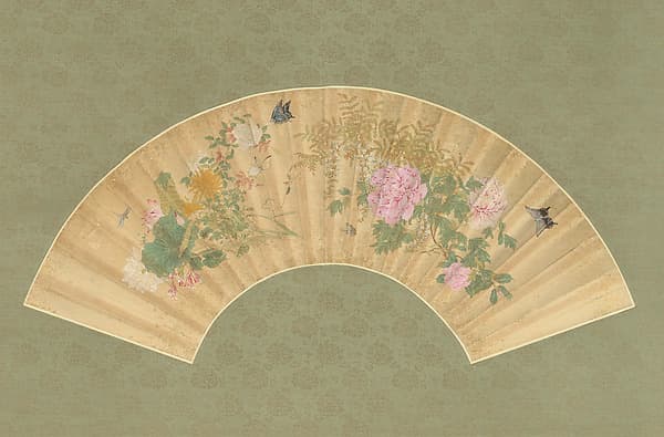 Summer Flowers, by Katsushika Isai