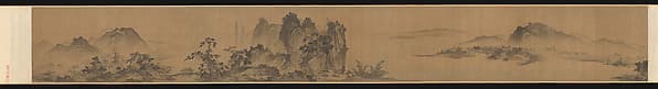 Second half of Ten Thousand Li of the Yangzi River, by Unidentified artist