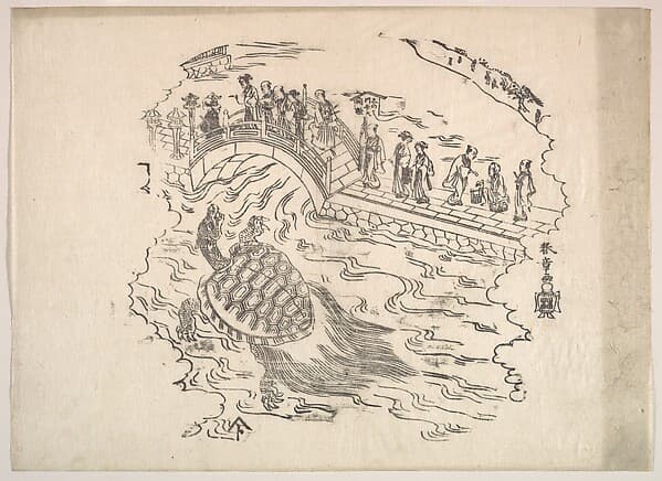 Shinabazu Benten Kaicho: Ceremony of Worshipping Benten at Shinabazu Temple, by Katsukawa Shunshō 勝川春章