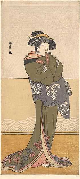 Yamashita Kinsaku II, by Katsukawa Shunshō 勝川春章