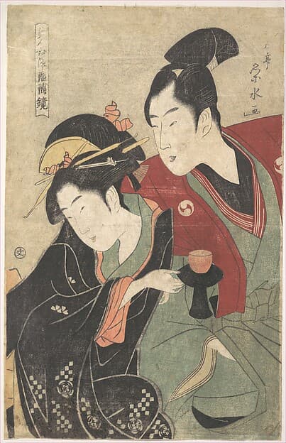 Scene from the "Chushingura" Drama, by Ichirakutei Eisui