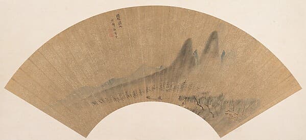 Qu Yuan and the Fisherman, by Shen Hao