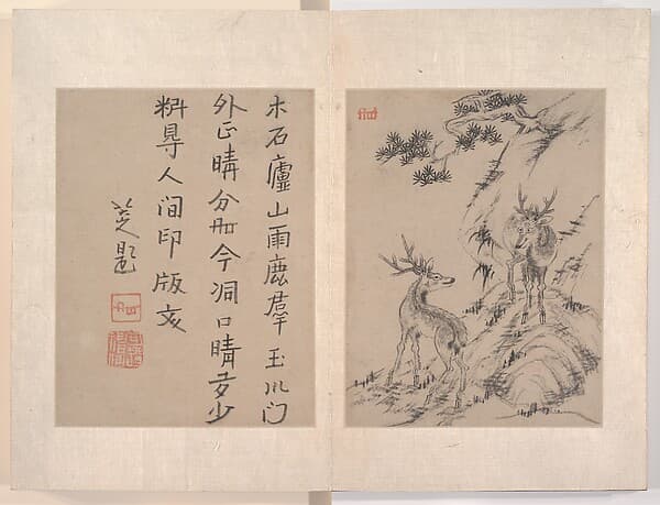 Album of miscellaneous paintings, by Bada Shanren (Zhu Da)