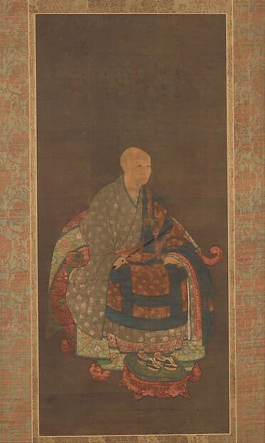 Portrait of Shun'oku Myōha, by Unidentified artist