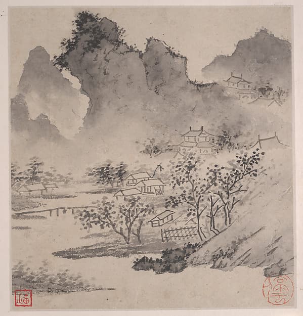 Eight Songs of the Xiao and Xiang Rivers, by Unidentified artist