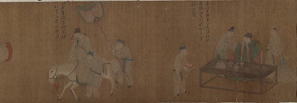 The Eight Drunkards, by Unidentified artist