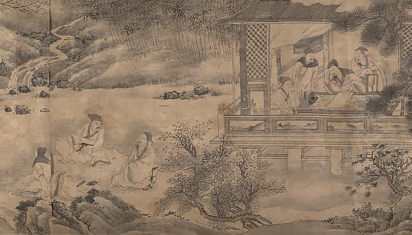 Gathering at the Orchid Pavilion, by Qian Gong