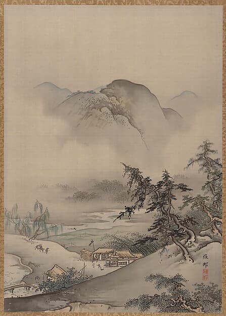 Landscape, by Hashimoto Gahō