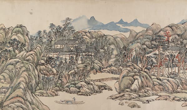 Wangchuan Villa, by Wang Yuanqi
