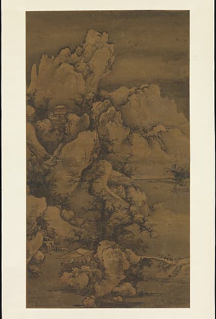 Traveling through Snow-Covered Mountains, by Yao Yanqing (Tingmei)