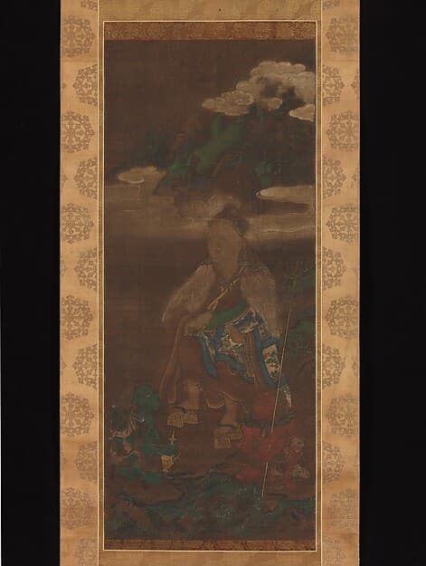 Portrait of En no Gyōja, by Jakusai 寂済